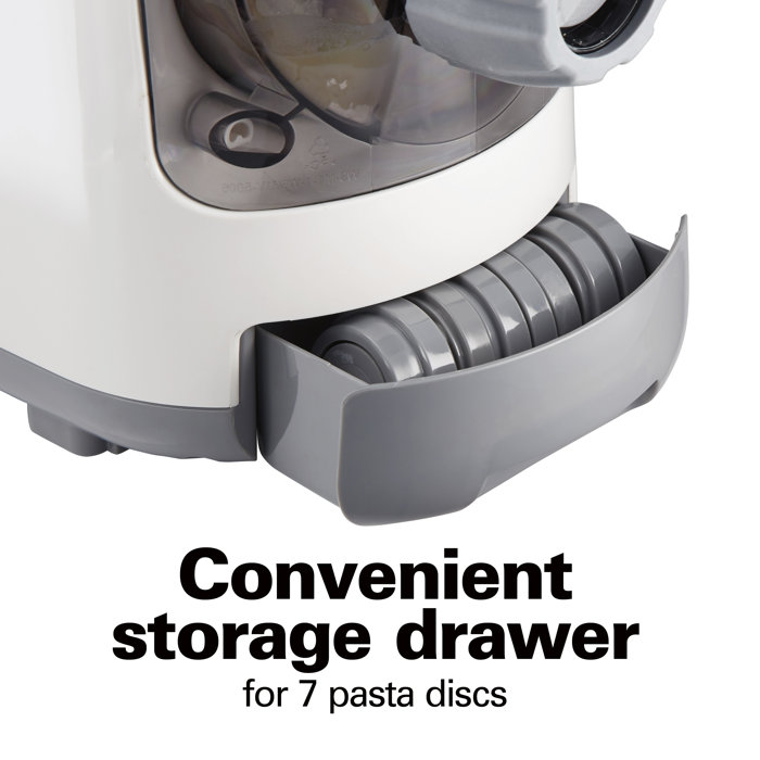 Hamilton Beach® Electric Pasta Maker Automatic 7 Pasta Shapes & Reviews